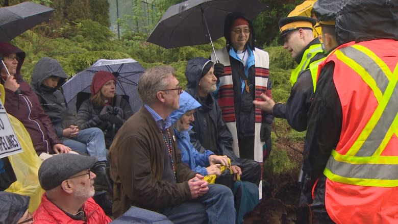 Burnaby RCMP poised to remove Camp Cloud protesters