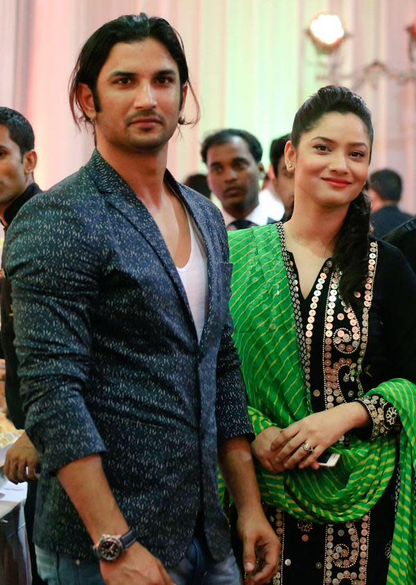 ankita lokhande and sushant singh rajput engagement