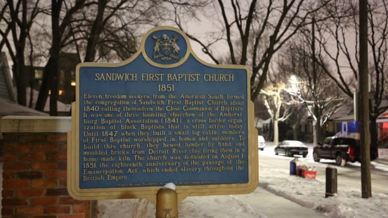 New Orleans high school band marches into Sandwich as part of Underground Railroad tour