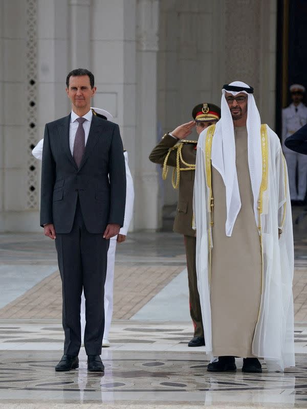 Syrian president Assad arrives in UAE on official visit