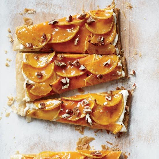 Butternut Squash Glazed Tart