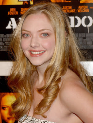 Amanda Seyfried at the Hollywood premiere of Universal Pictures' Alpha Dog