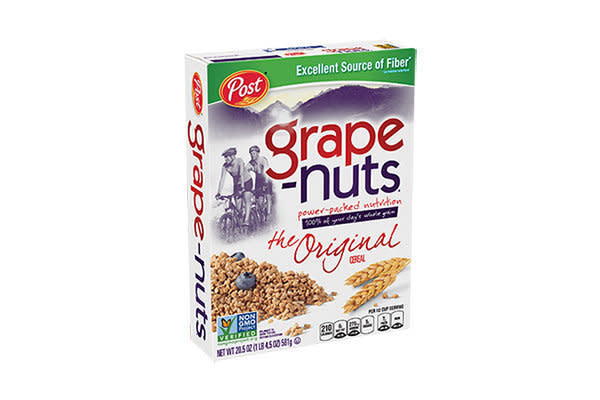 <strong>Mueller says: B, because of the sugar and salt.</strong><br /><br />58g per serving<br />calories 210<br />1g fat<br />7g fiber<br />6g protein<br />5g sugar<br /><br /><i>Ingredients: whole grain wheat flour, malted barley flour, salt, dried yeast.</i>