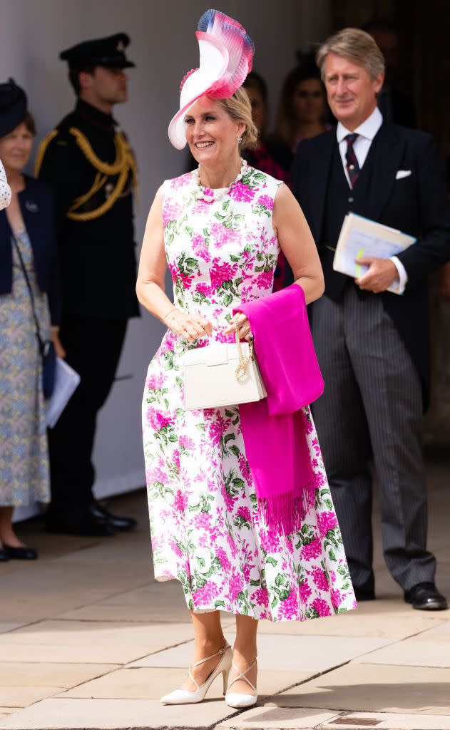 Kate Middleton and Sophie, Duchess of Edinburgh Carried Strathberry Bags at  Order of the Garter Ceremony