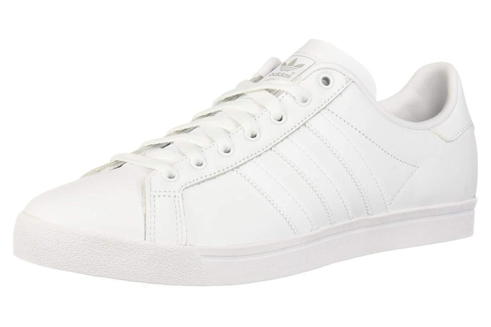 adidas, sneakers, white leather