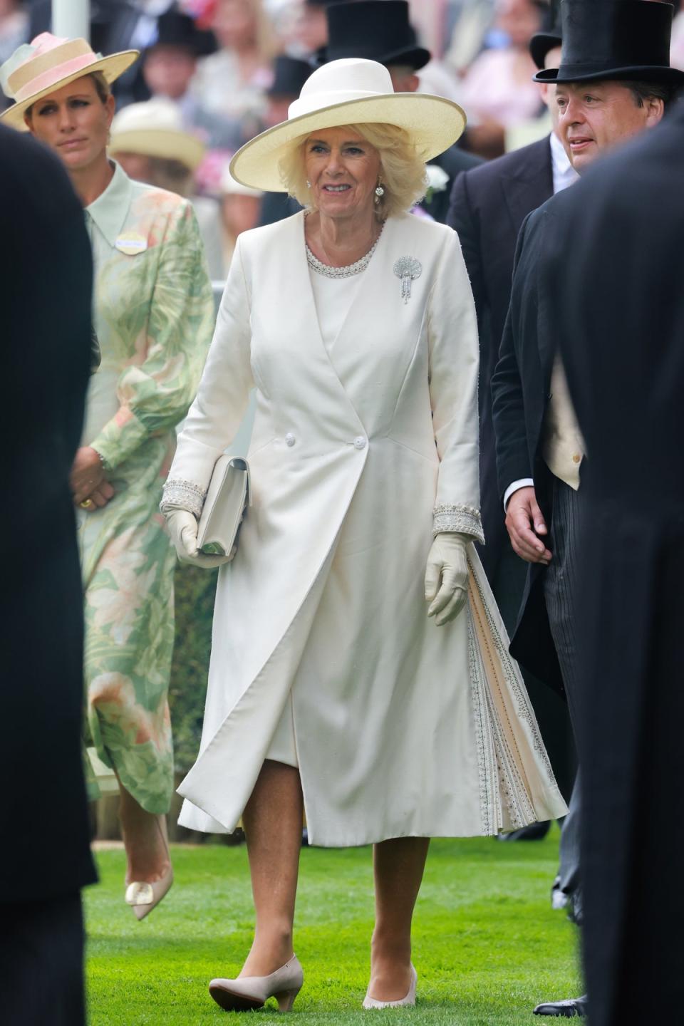 Queen Camilla attends day one of Royal Ascot 2023 at Ascot Racecourse on June 20, 2023 (Chris Jackson/Getty Images)