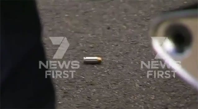 Queensland cop accidentally discharges gun during Police Remembrance Day March. Source: 7 News.