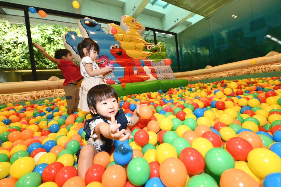 (Ball Pit / Photo: Singapore Changi Airport)