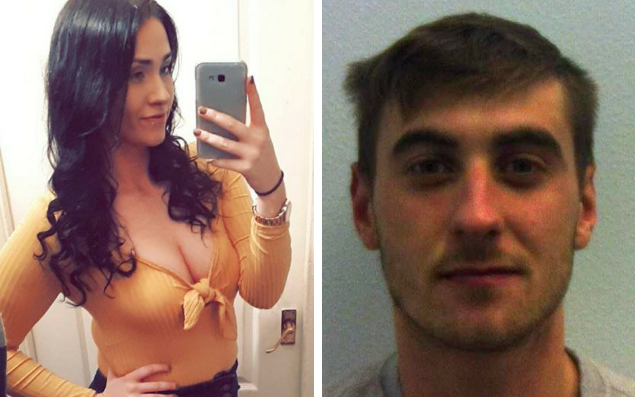 Shauna Cleary (left), 25, sparked a personal relationship with Kurt Jarman (right) while working at HM Parc prison in Bridgend, south Wales, which is privately-operated by the security firm - Wales News Service