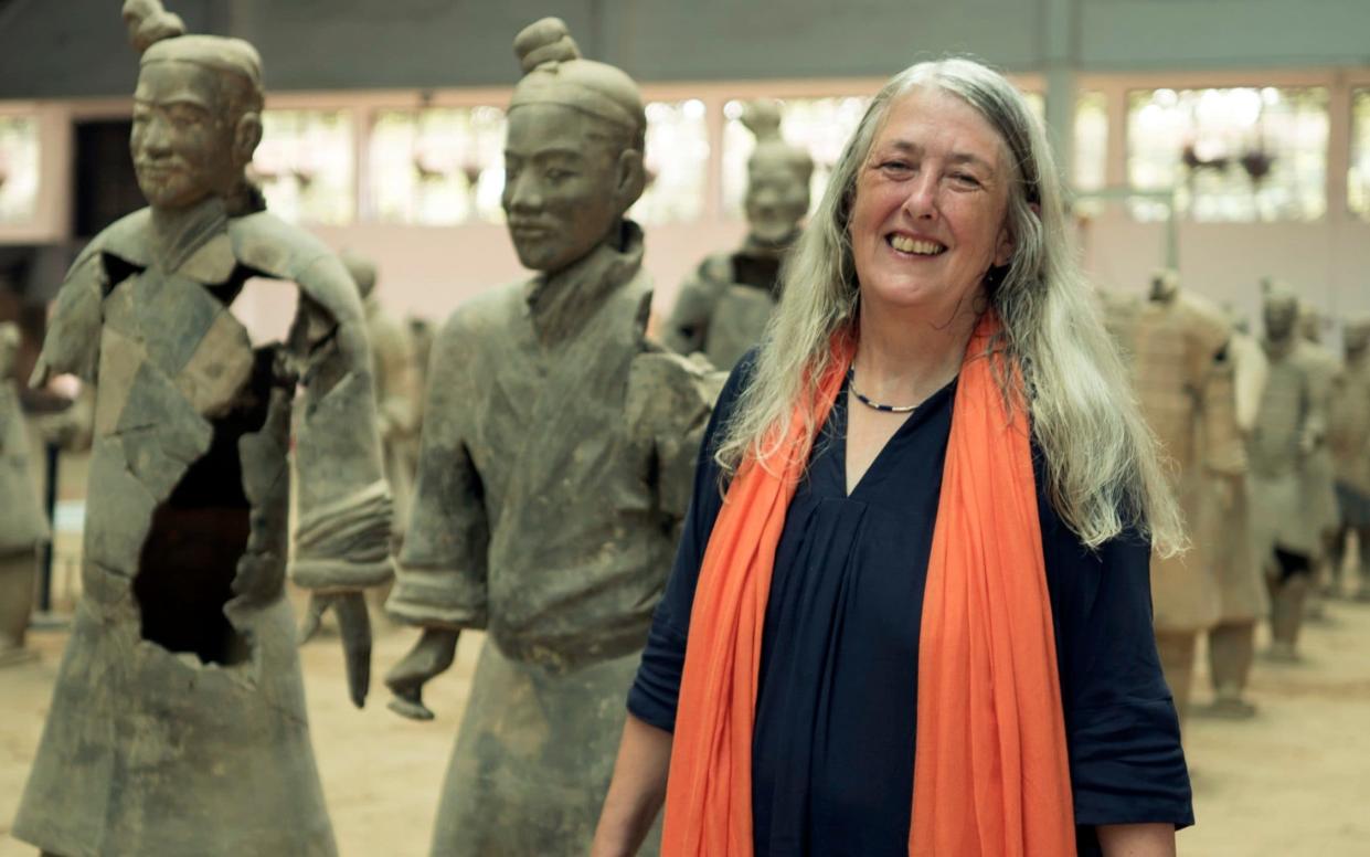 Mary Beard will present Civilisations on Your Doorstep - WARNING: Use of this copyright image is subject to the terms of use of BBC Pictures' Digital Picture