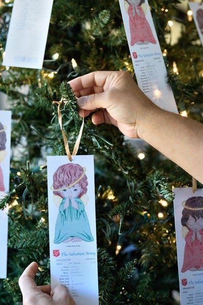 The Salvation Army of Amarillo seeks donors and volunteers for their Angel Tree program benefiting about 900 children this year. Angels can be selected from the trees located in the Westgate Mall and select area Walmart now until Dec. 15 when gifts will be distributed.