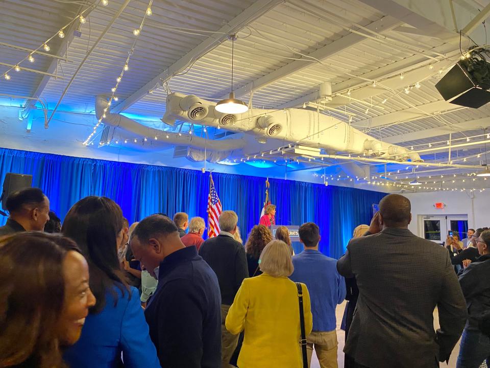 NC Democrats watch party in Raleigh for the 2024 primary election