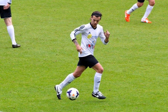 Celebrity Sightings At Niall Horan's Charity Football Challenge May 26, 2014