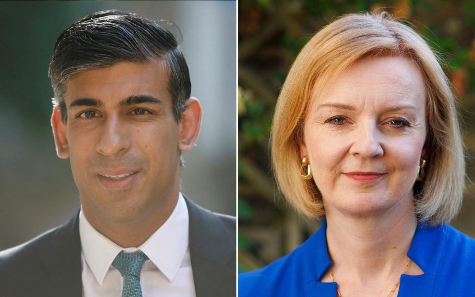 Rishi Sunak is the favourite to take over if Liz Truss is forced out - Reuters/Jamie Lorriman for The Telegraph