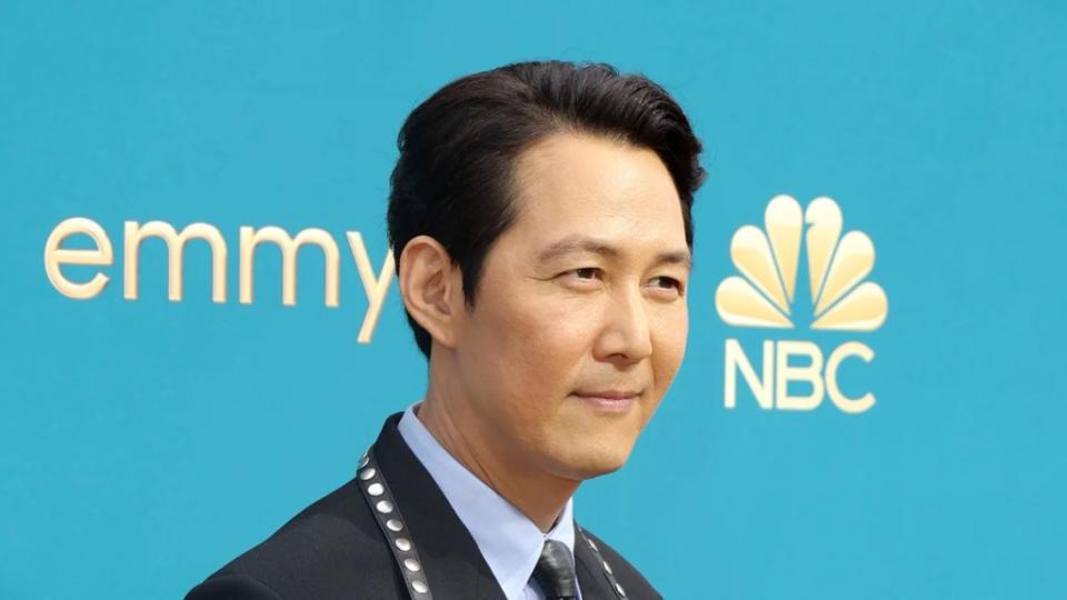 Lee Jung-jae attends the 74th Primetime Emmys at Microsoft Theater on September 12, 2022 in Los Angeles (Getty Images)