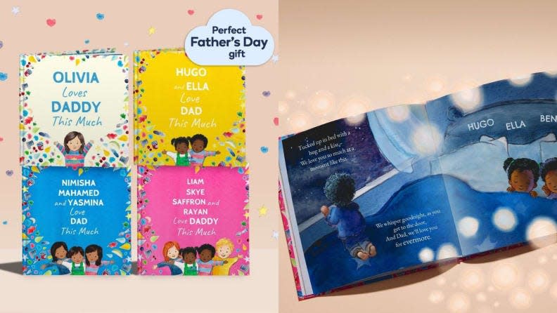 Best Father's Day gifts from daughters: A custom storybook