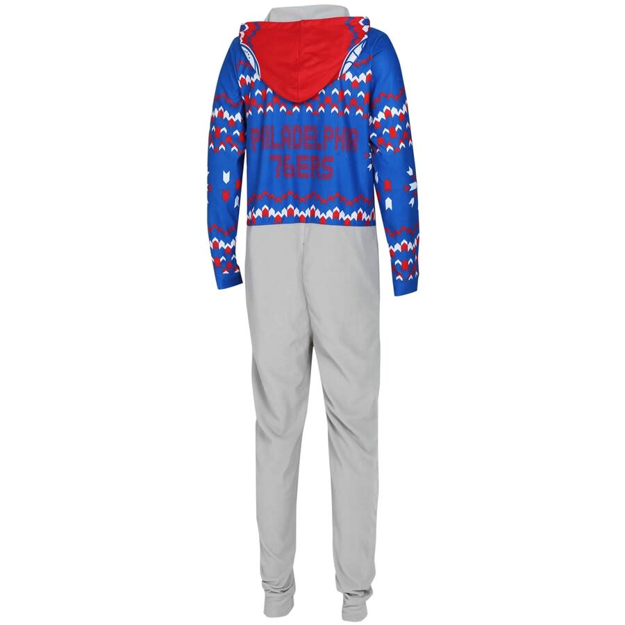 76ers Ugly Sweater Fleece Suit