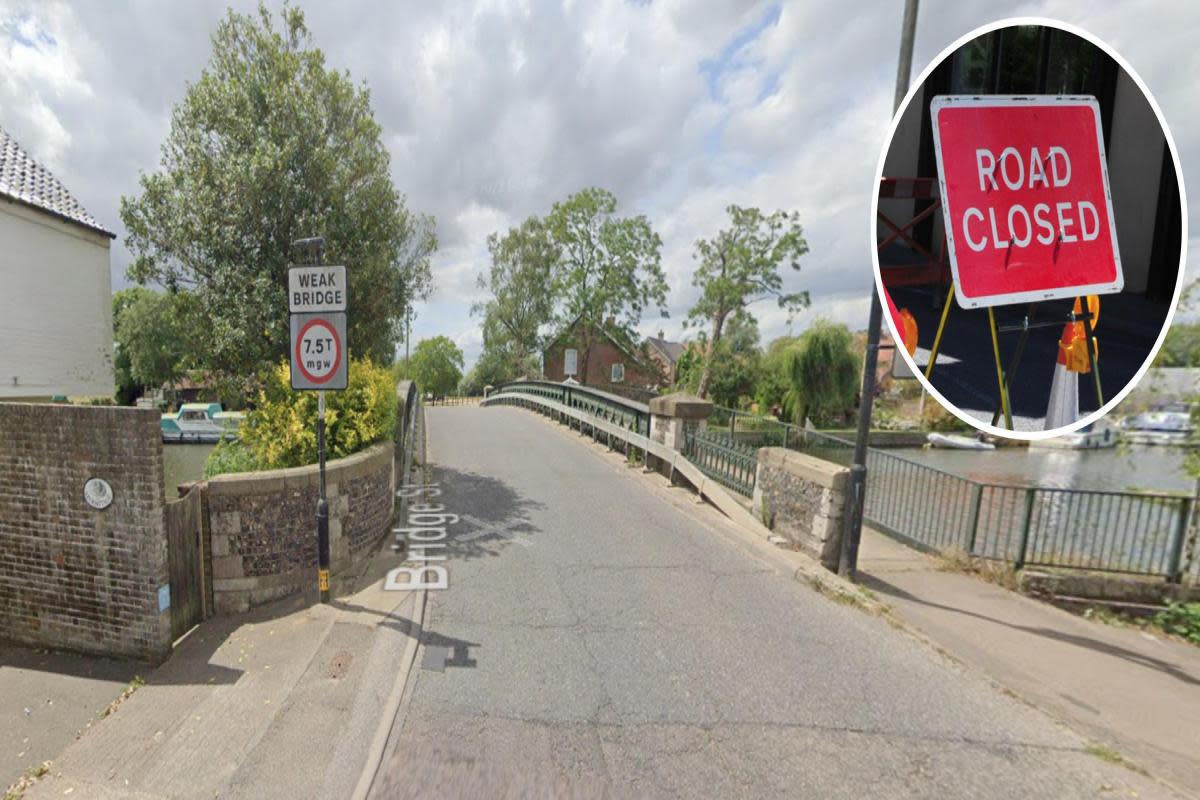 A bridge inspection will be carried out in Bridge Street <i>(Image: Google Maps)</i>
