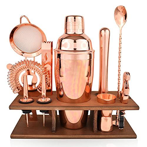 31) 11-Piece Copper Bartender Kit