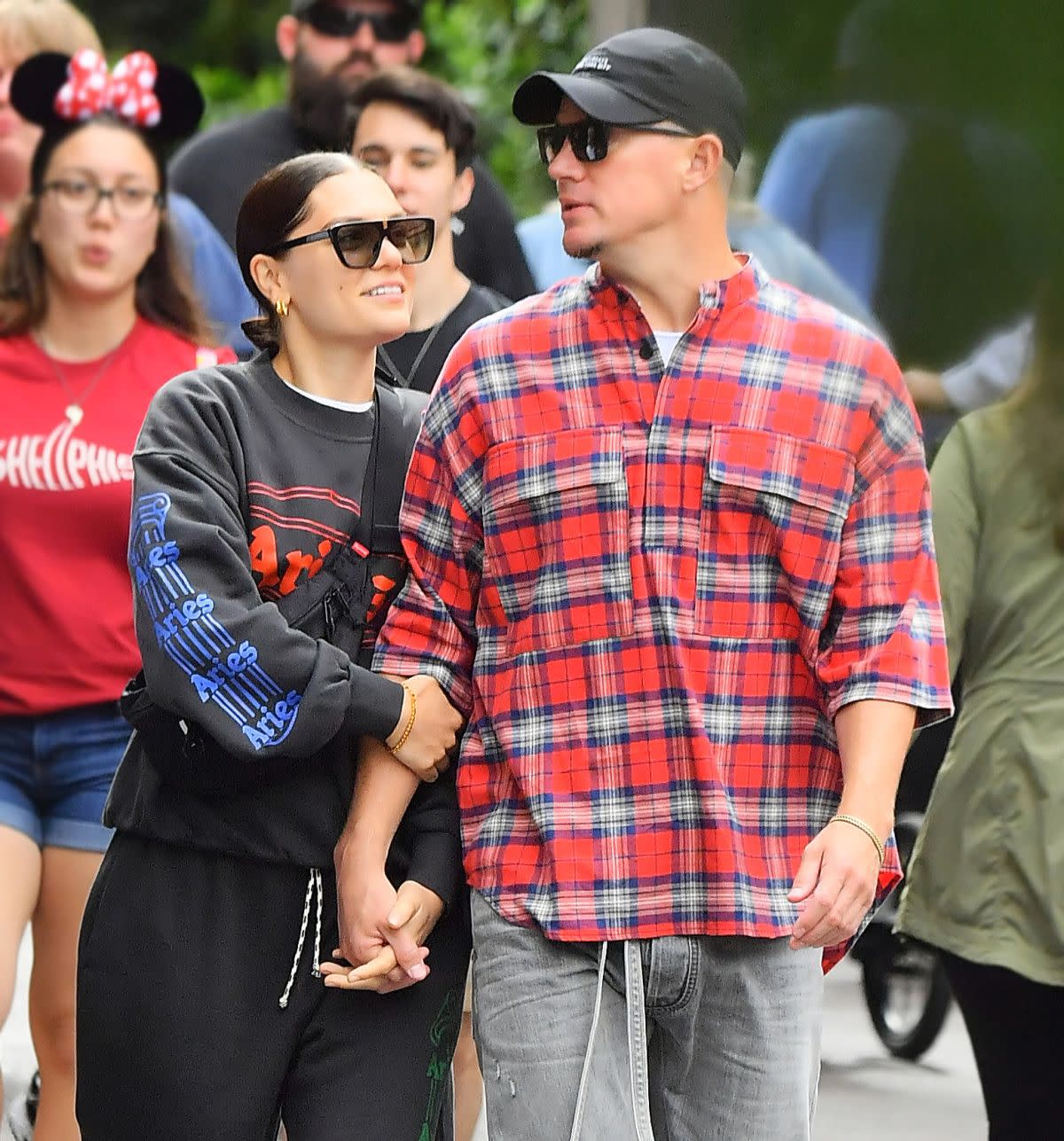 Channing Tatum and Jessie J at Disney World