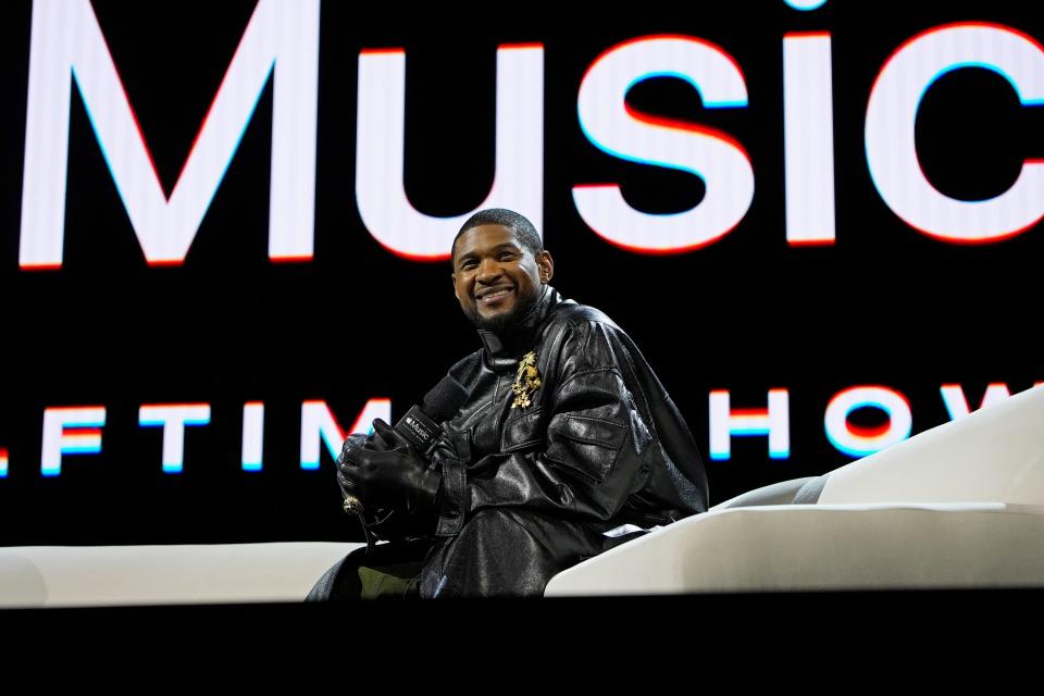 Usher says his 30-year career has led him to this moment of performing during halftime at the Feb. 11 Super Bowl 58 in Las Vegas.