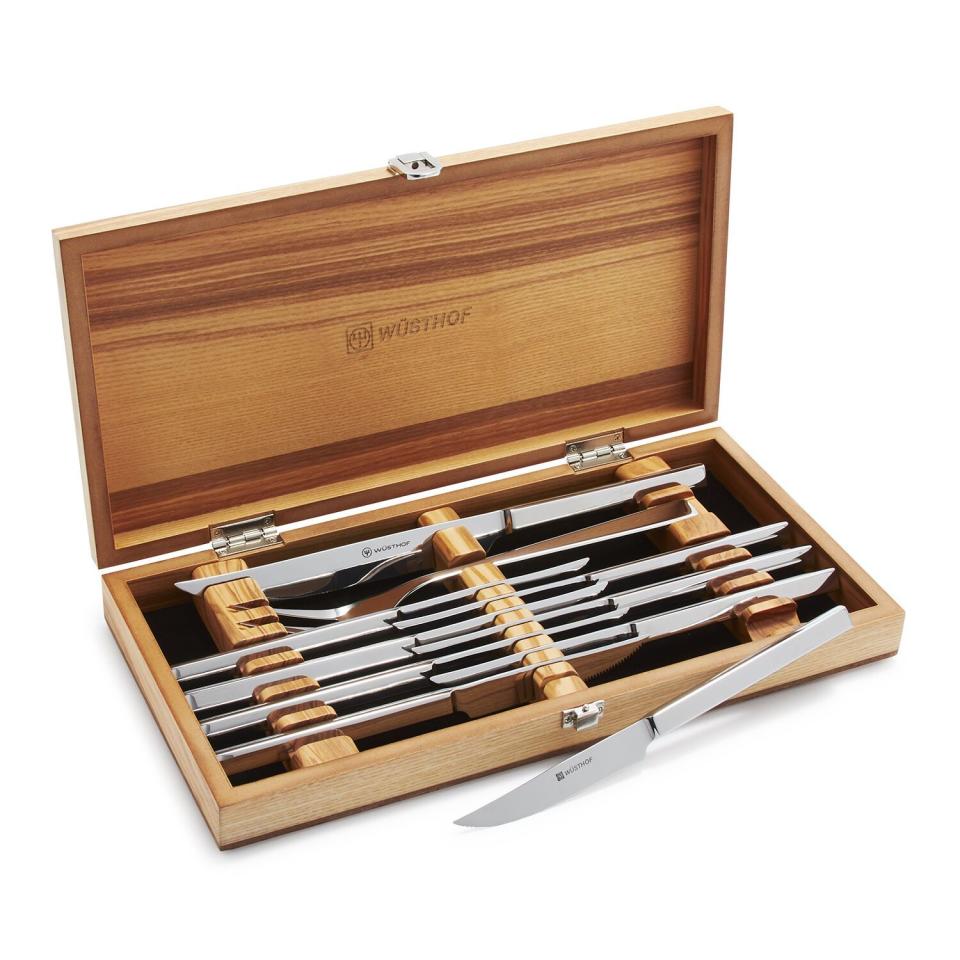 2) Wüsthof 10-Piece Steak and Carving Knife Set