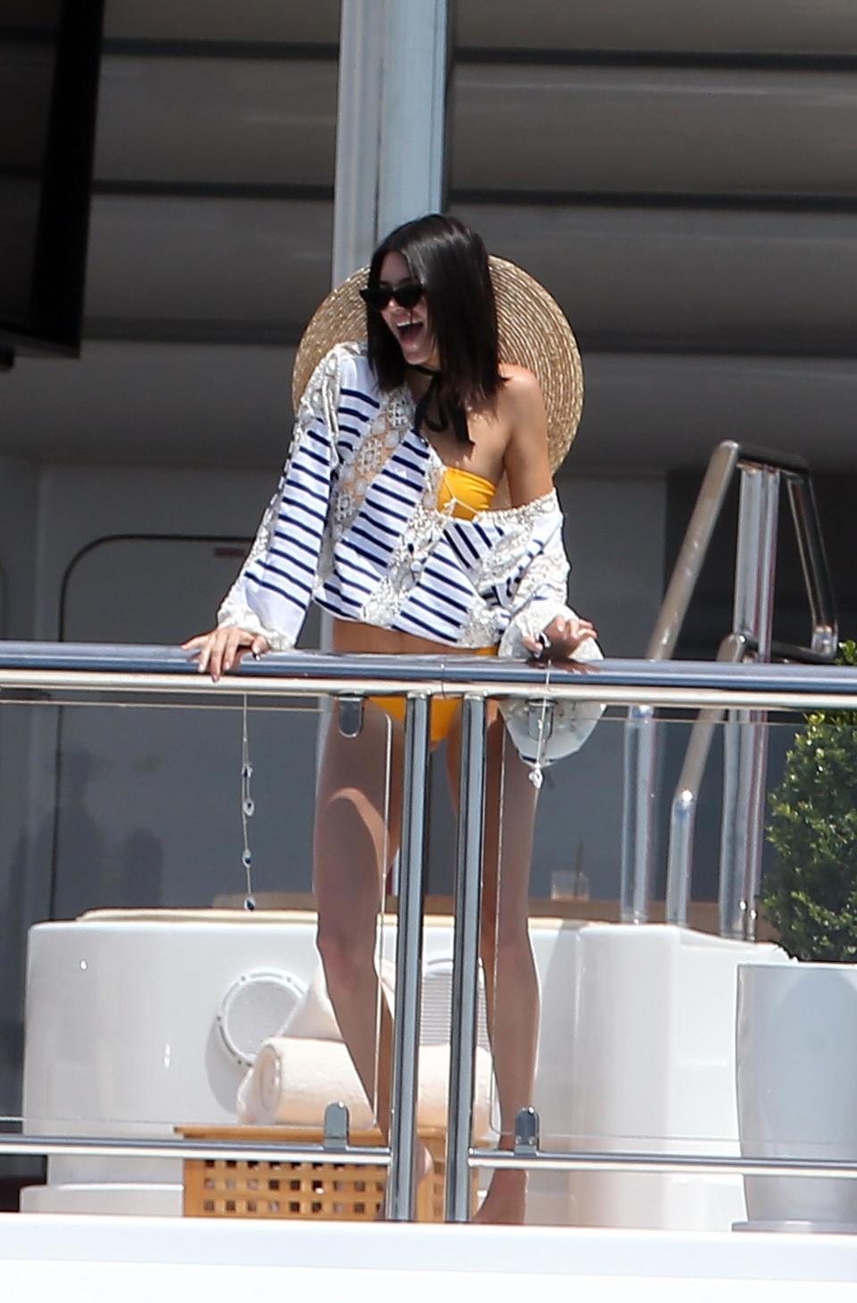 Kourtney and Kendall look sea-ductive on French Riviera