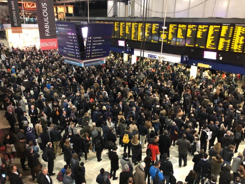 Trains travelling into Waterloo are set to be disrupted (file photo) (Mike Hall)