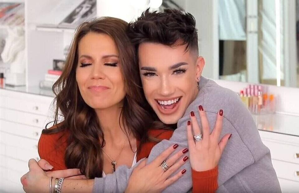 James Charles and Tati were close friends for three years before their very public falling out last week. Photo: YouTube