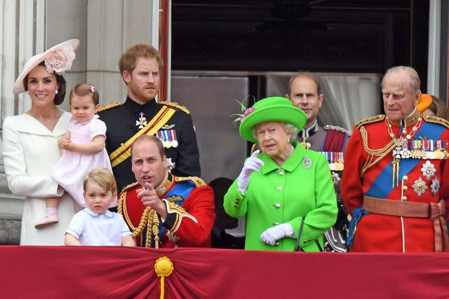 Anwar Hussein/WireImage Queen Elizabeth scolds Prince William at Trooping the Colour 2016