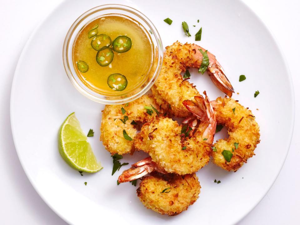 These Air-Fried Coconut Shrimp Have Just 250 Calories