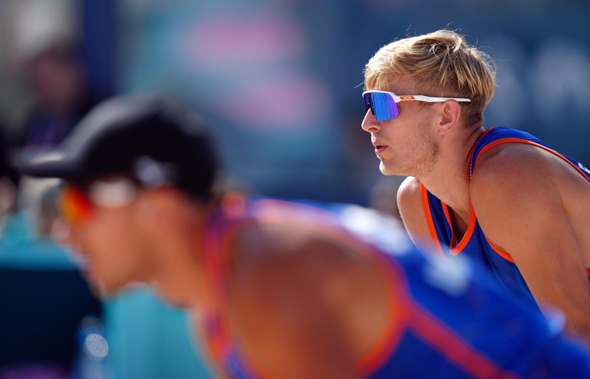 Paris Olympics Dutch beach volleyball player and convicted child