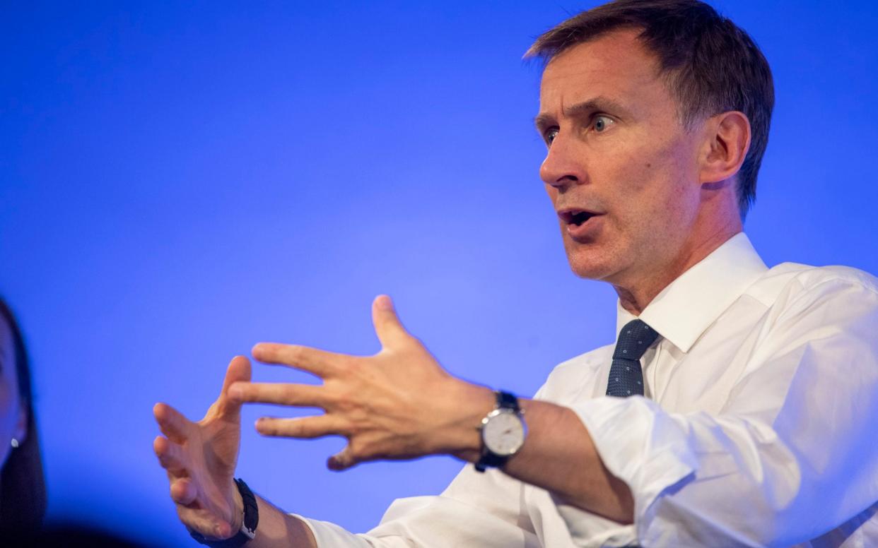 Jeremy Hunt - Paul Grover for the Telegraph