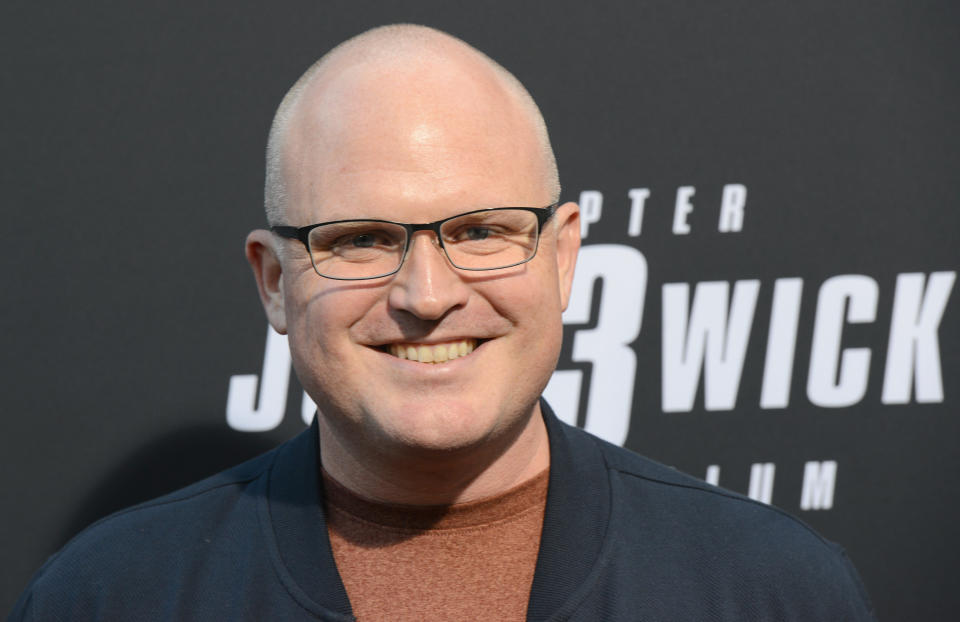 HOLLYWOOD, CA - MAY 15: Derek Kolstad arrives for the Special Screening Of Lionsgate's "John Wick: Chapter 3 - Parabellum" held at TCL Chinese Theatre on May 15, 2019 in Hollywood, California.  (Photo by Albert L. Ortega/Getty Images)