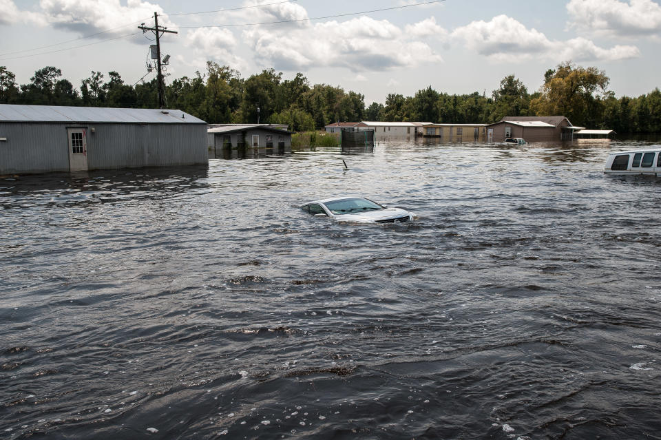 Flooding in far Eastern, Texas on Friday.