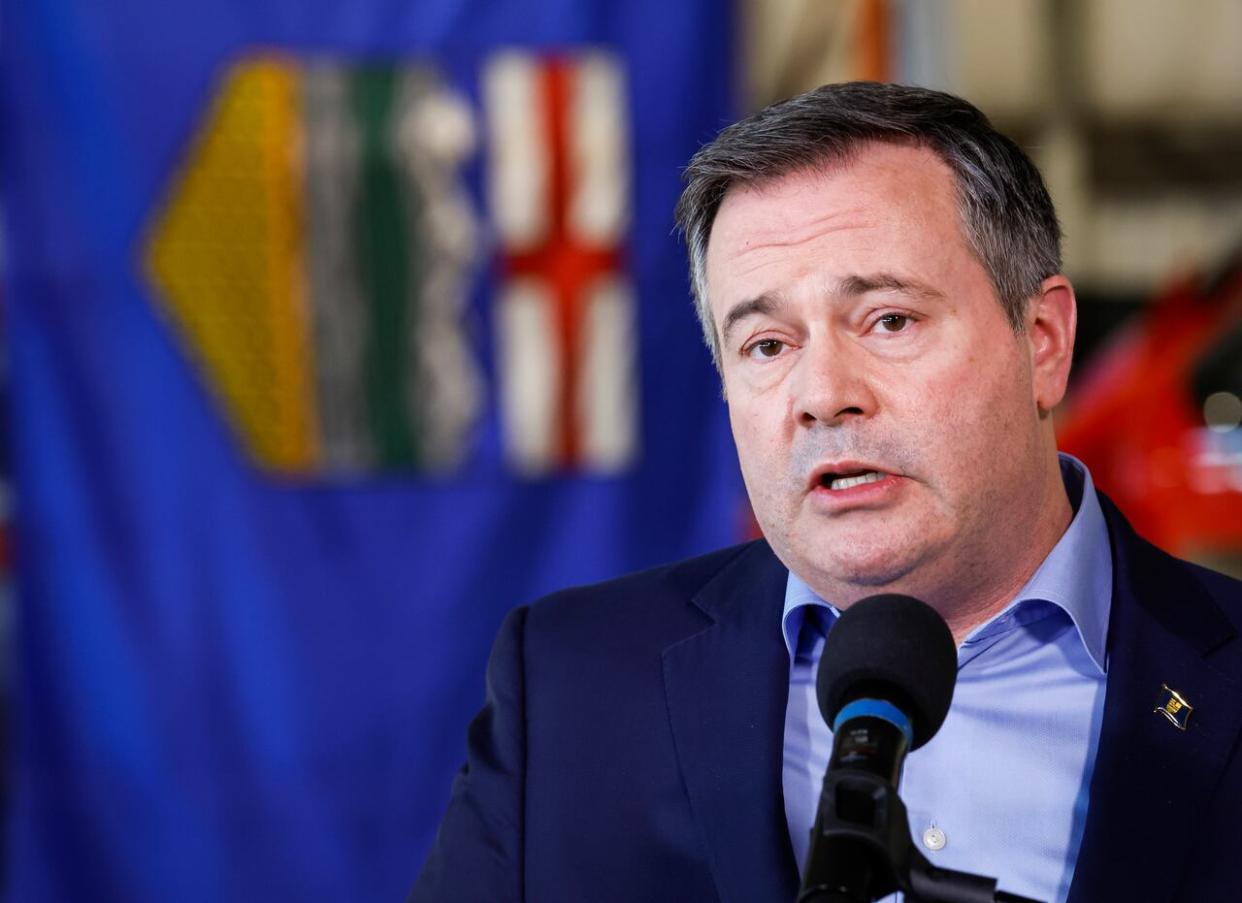 Since 2019, RCMP had been investigating allegations of fraud and identity theft in the United Conservative Party leadership contest that Jason Kenney won in 2017.  (Jeff McIntosh/The Canadian Press - image credit)