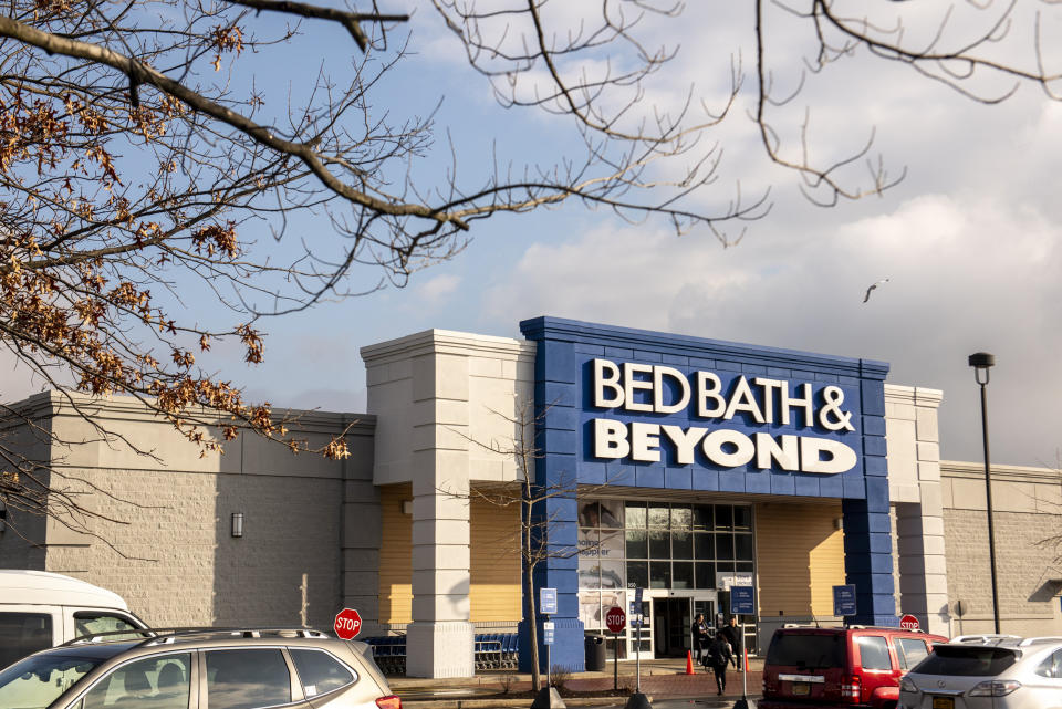 A Bed Bath & Beyond store in Westbury, New York, US, on Friday, Jan. 6, 2023. (Johnny Milano / Bloomberg via Getty Images)