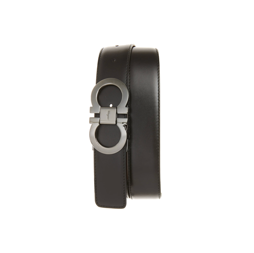 best belts for men, Salvatore Ferragamo Reversible Leather Belt