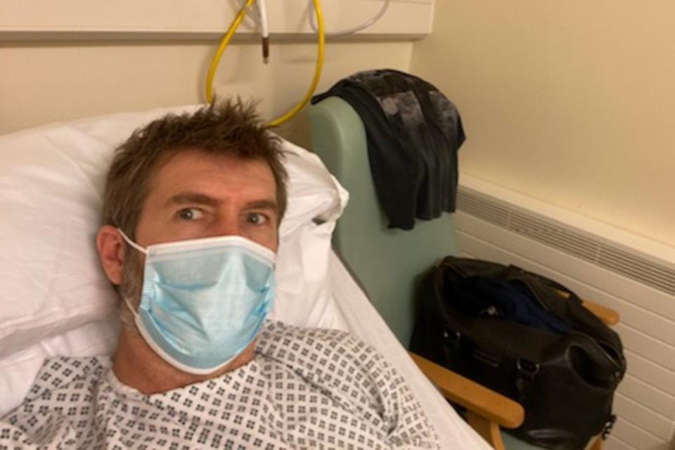 Comedian Rhod Gilbert has given an update on his stage four cancer diagnosis (Rhod Gilbert/Facebook)