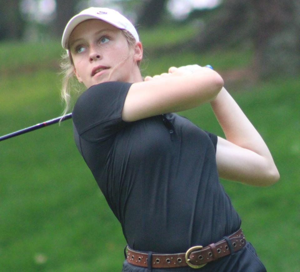 Abbie Retherford took first place in the Women's Division at the Portage County Amateur last weekend.