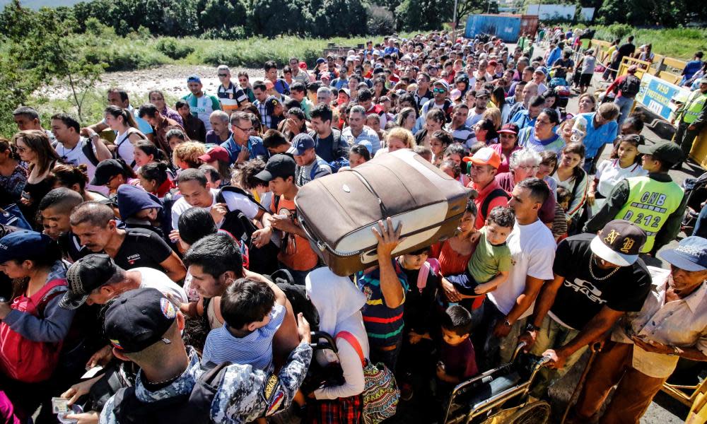 <span>Photograph: Schneyder Mendoza/AFP/Getty Images</span>