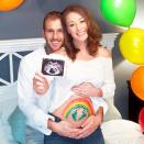 <p>Married at First Sight stars Jamie Otis and Doug Hehner are expecting a baby this summer six months after miscarried their first child, Johnathan Edward. The pair announced their good news with this colourful rainbow baby bump pic. [INSTAGRAM] </p>