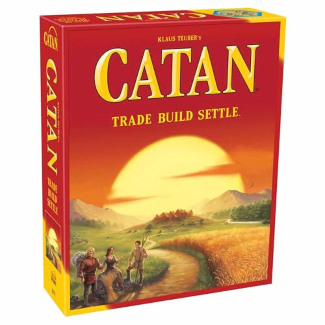 Catan (Base Game) Adventure Board Game for Adults and Family | Ages 10+ | for 3 to 4 Players | Average Playtime 60 Minutes | Made by Catan Studio (AMAZON)