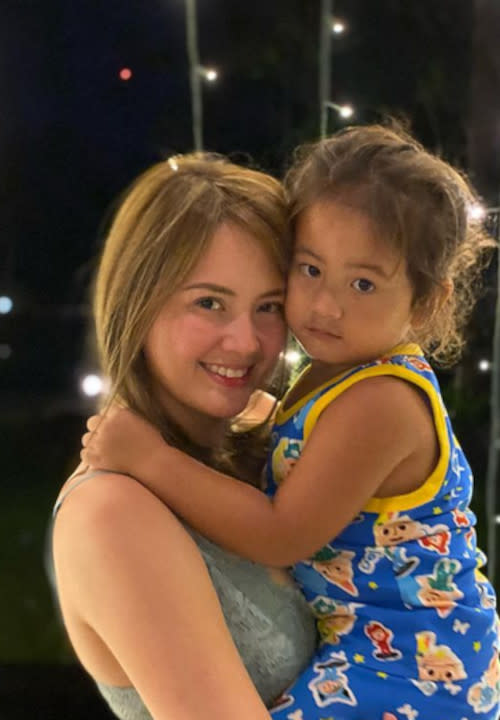 Ellen Adarna's son Elias.