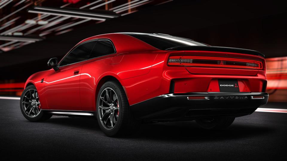 2025 dodge charger daytona rear