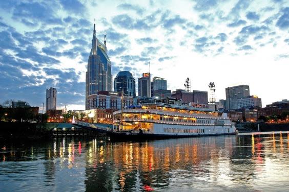 The Nashville skyline (Visit Music City)