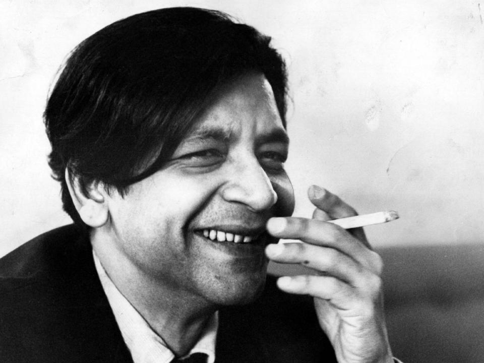 VS Naipaul in 1968 (Getty)