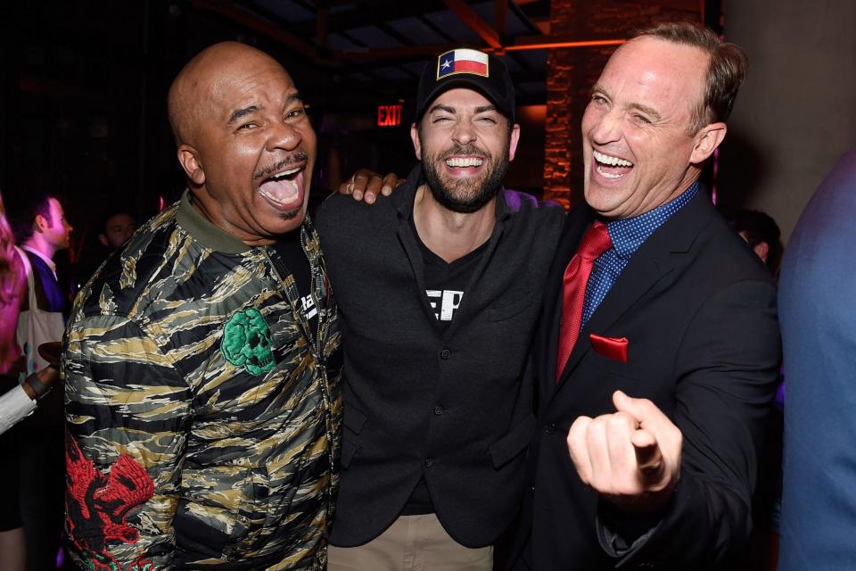 David Alan Grier, Zachary Levi and Matt Iseman