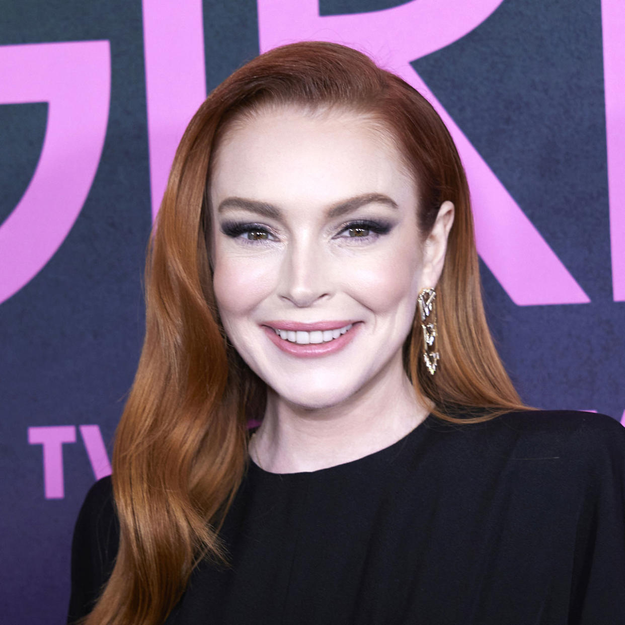 lindsay lohan attends the global premiere of mean girls