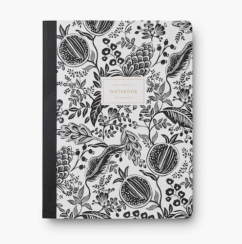 Rifle Paper Co Pomegranate Ruled Notebook